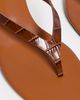 Christopher Esber Christopher Esber Scala Embossed Wedges Cognac - 6