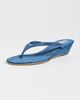 Christopher Esber Christopher Esber Scala Moire Wedges Denim - 2
