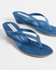 Christopher Esber Christopher Esber Scala Moire Wedges Denim - 5