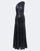 Christopher Esber Christopher Esber Sequined one-shoulder open-back gown - 1