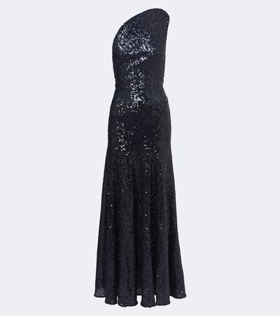 Christopher Esber Christopher Esber Sequined one-shoulder open-back gown