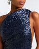 Christopher Esber Christopher Esber Sequined one-shoulder open-back gown - 3