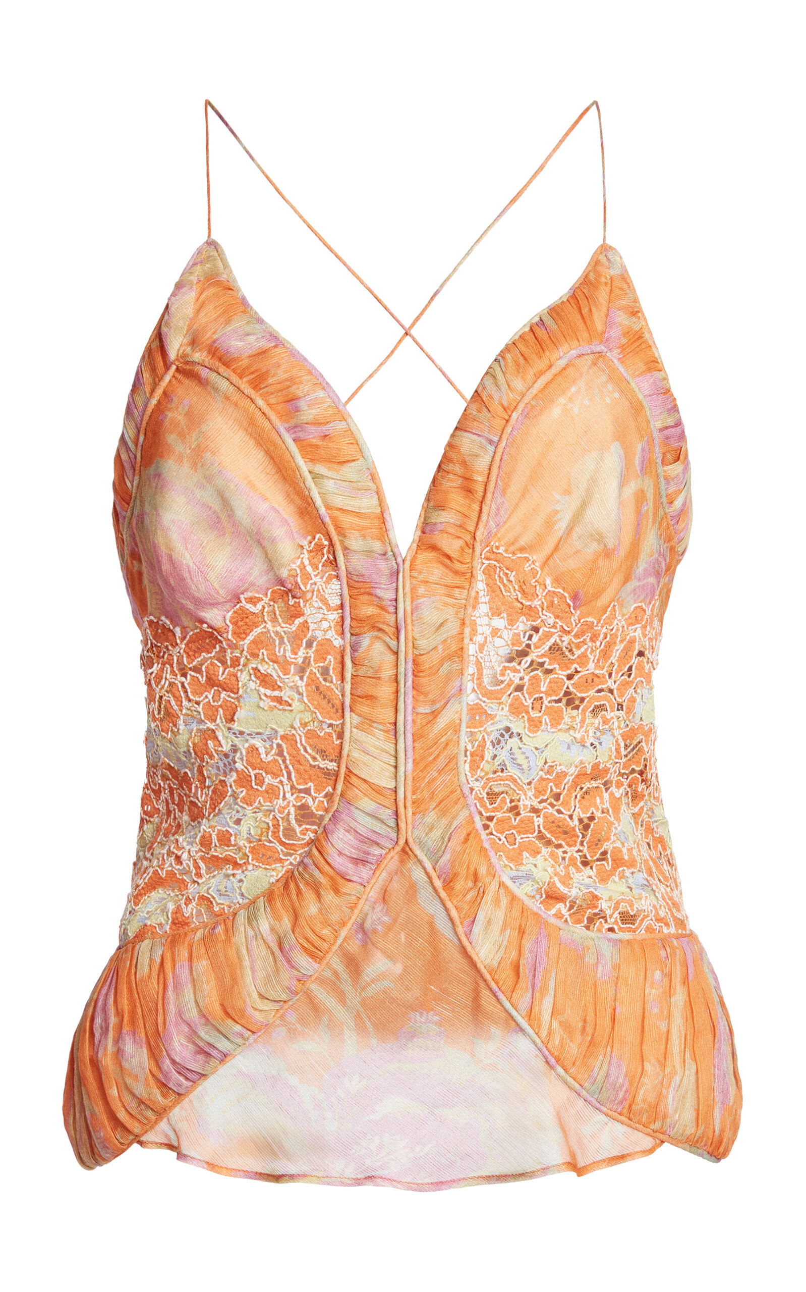 Christopher Esber Christopher Esber Siower LinenSilk Blend Top