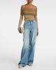 Christopher Esber Christopher Esber Sonora Veiled ruched top - 2