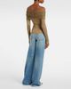 Christopher Esber Christopher Esber Sonora Veiled ruched top - 3