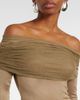 Christopher Esber Christopher Esber Sonora Veiled ruched top - 4