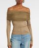Christopher Esber Christopher Esber Sonora Veiled ruched top - 6