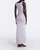 Christopher Esber Christopher Esber Spiral Beach Glass ribbed-knit jersey maxi skirt - 6
