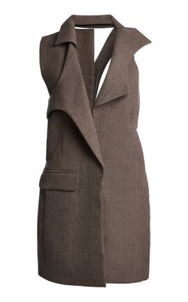 Christopher Esber Christopher Esber Talon Intertwine Tailored Wool Vest