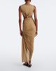 Christopher Esber Christopher Esber Theia cutout draped asymmetric midi dress - 5