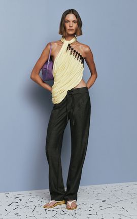 Christopher Esber Christopher Esber Tropique Relaxed Tie Pant