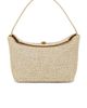 Christopher Esber Christopher Esber Turnlock Raffia Mini Shoulder Bag - 1
