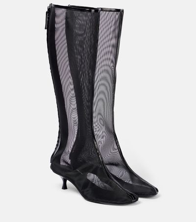Christopher Esber Christopher Esber Vapour mesh knee-high boots