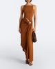 Christopher Esber Christopher Esber Veer Spiral Crystal draped midi dress - 2