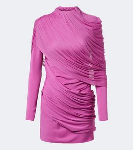 Christopher Esber Christopher Esber Veil draped caped minidress
