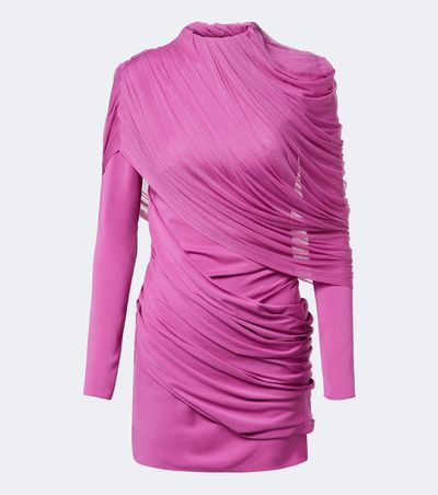 Christopher Esber Christopher Esber Veil draped caped minidress