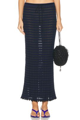 Christopher Esber Christopher Esber Verano Stripe Skirt