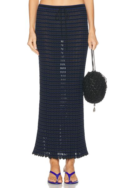 Christopher Esber Christopher Esber Verano Stripe Skirt