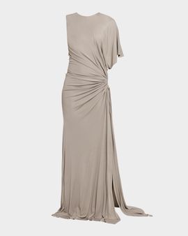 Christopher Esber Draped Quartz Bezel Gown
