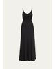 Christopher Esber Droplet Crystal Clasp Cami Maxi Dress - 1