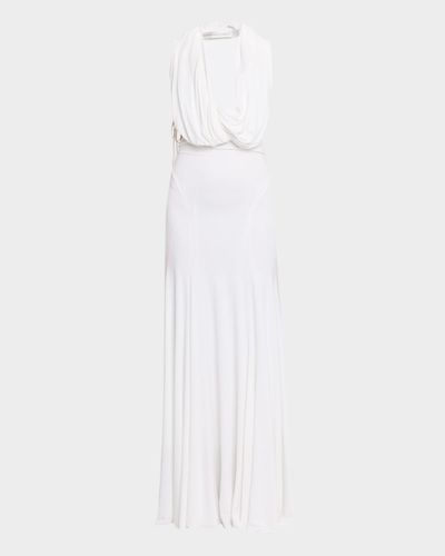 Christopher Esber Interlock Jersey Draped Dress