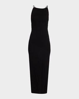 Christopher Esber Knot-Back Apron Dress