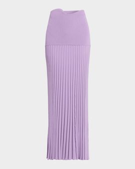 Christopher Esber Maparadita Pleated Maxi Skirt
