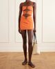CHRISTOPHER ESBER Orbit embellished ruched cutout printed stretch-jersey mini dress - 2
