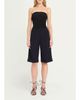 Christopher Esber Redux Strapless Jersey & Wool Bermuda Jumpsuit - 2