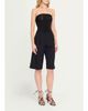 Christopher Esber Redux Strapless Jersey & Wool Bermuda Jumpsuit - 4
