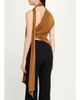 Christopher Esber Vienna Ruched Jersey Scarf Top - 3