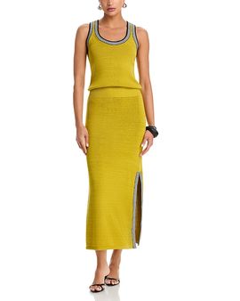 Christopher John Rogers Christopher John Rodgers Blouson Tank Knit Maxi Dress