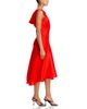Christopher John Rogers Christopher John Rogers Cowl Back Bias Midi Dress - 5