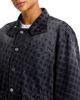 Christopher John Rogers Christopher John Rogers Halftone Wiggle Dot Denim Chore Jacket - 5