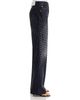 Christopher John Rogers Christopher John Rogers Halftone Wiggle Dot Straight Leg Jeans in Black - 3