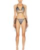 Christopher John Rogers Christopher John Rogers Halftone Wiggle Dot String Bikini Bottom - 4