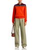 Christopher John Rogers Christopher John Rogers Merino Wool & Silk Polo Sweater - 2