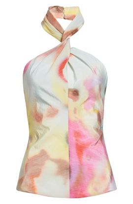 Christopher John Rogers Christopher John Rogers Moonshine Twist Halter Top