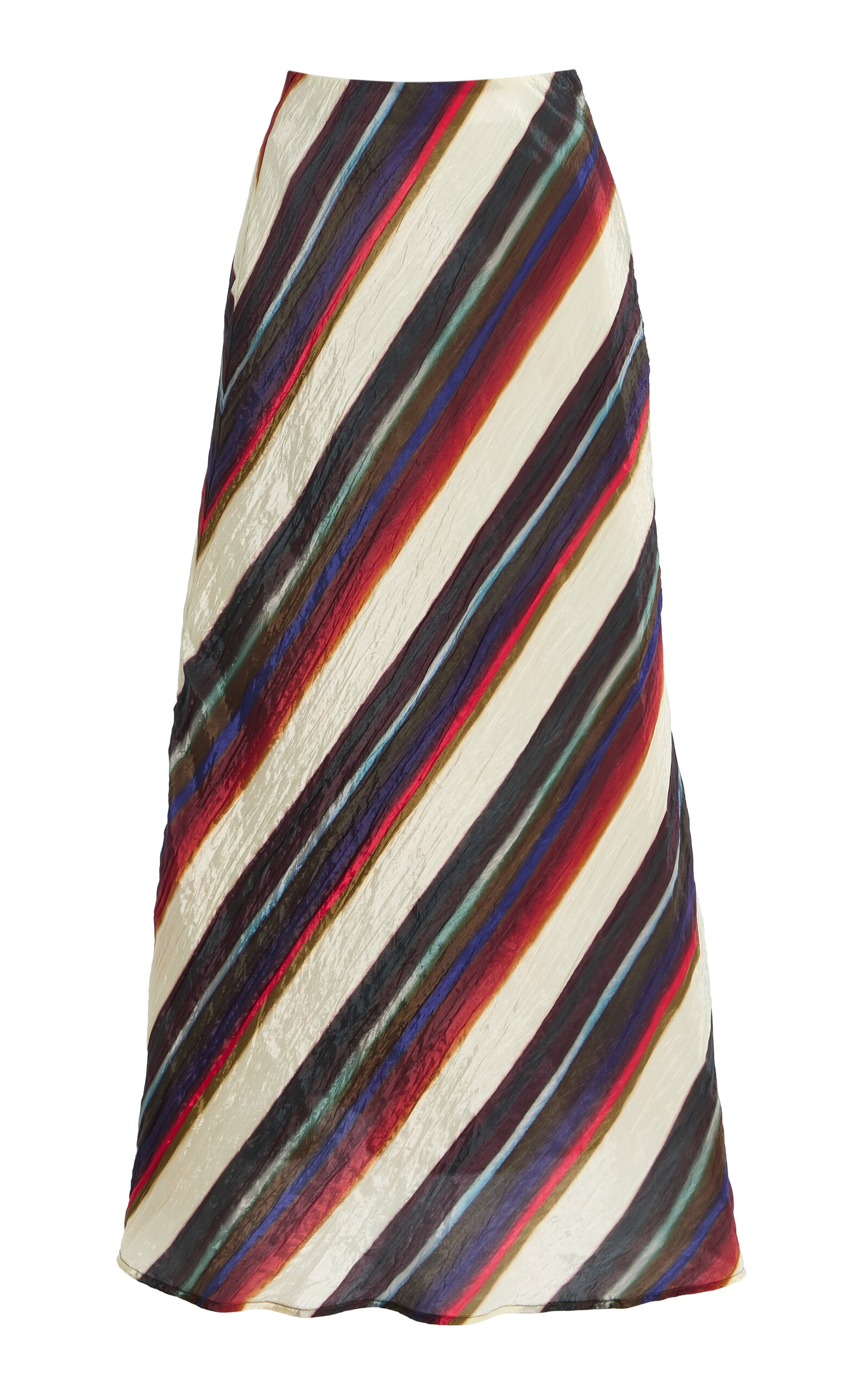 Christopher John Rogers Christopher John Rogers Morris Stripe Midi Skirt Multi
