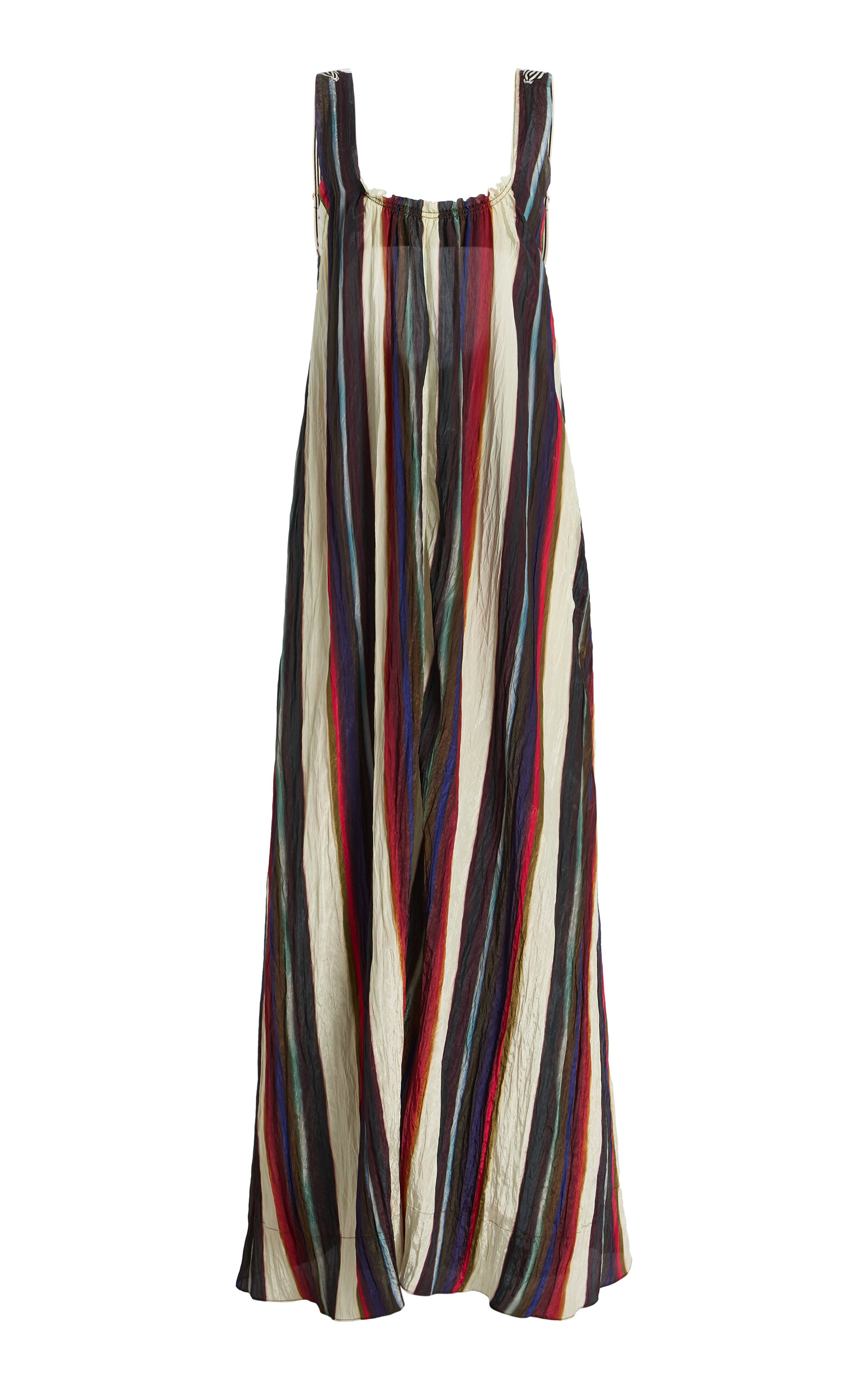 Christopher John Rogers Christopher John Rogers Morris Stripe Trapeze Maxi Dress Multi XXL