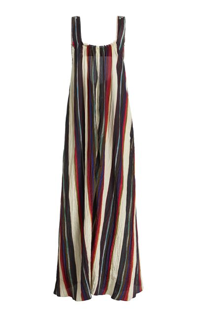 Christopher John Rogers Christopher John Rogers Morris Stripe Trapeze Maxi Dress Multi XXL