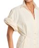 Christopher John Rogers Christopher John Rogers Rolled Sleeve Shirt Dress - 3