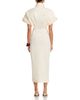 Christopher John Rogers Christopher John Rogers Rolled Sleeve Shirt Dress - 4