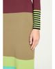 CHRISTOPHER JOHN ROGERS Colorblock Striped Knit Long-Sleeve Dress - 5