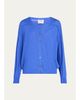CHRISTOPHER JOHN ROGERS Lightweight Silk-Blend V-Neck Cardigan - 1