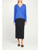 CHRISTOPHER JOHN ROGERS Lightweight Silk-Blend V-Neck Cardigan - 2