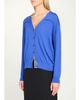 CHRISTOPHER JOHN ROGERS Lightweight Silk-Blend V-Neck Cardigan - 4