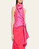 CHRISTOPHER JOHN ROGERS Silk Sarong Top - 4