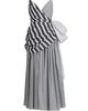 Christopher John Rogers Women's Strapless Draped Gown - 8