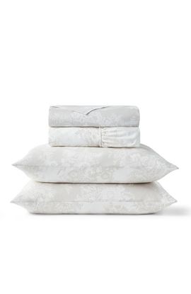 CHRISTY CHRISTY Beatrice Luxury Cotton Percale Jacquard Sheet Set Bundles